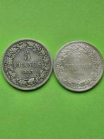 België. 5 Francs 1833 A + B (Zonder Minimumprijs), Postzegels en Munten