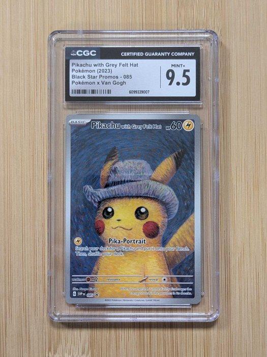Pokémon - 1 Graded card - Pikachu with Grey Felt Hat PROMO -, Hobby en Vrije tijd, Verzamelkaartspellen | Pokémon