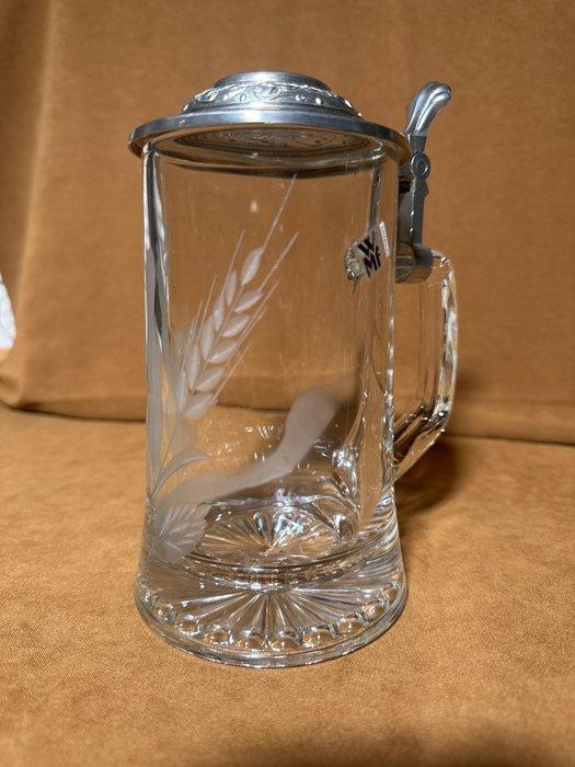 Collectie van memorabilia - Glaskrüge met deksel met zin -, Antiek en Kunst, Antiek | Speelgoed