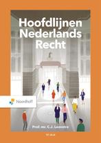 Hoofdlijnen Nederlands recht 9789001299057, Boeken, C.J. Loonstra, Zo goed als nieuw, Verzenden