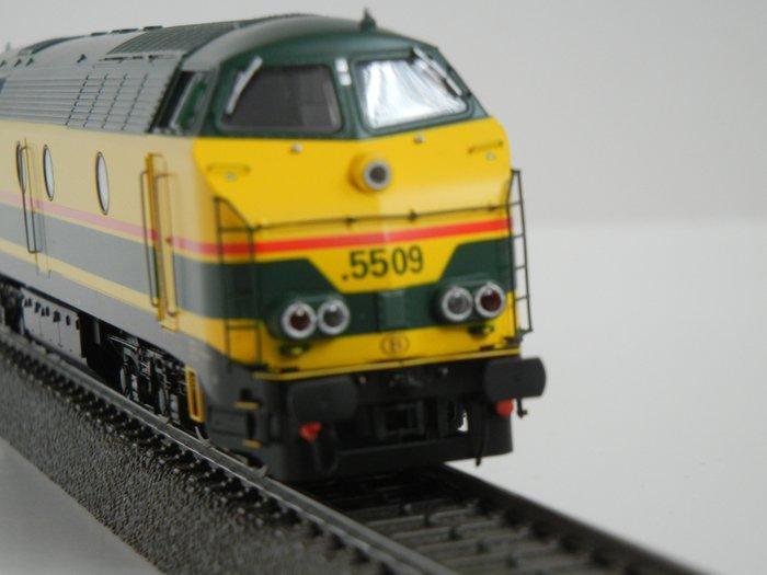 B-Models H0 - 23.109 - Diesellocomotief (1) - Reeks 55 TVM -, Hobby en Vrije tijd, Modeltreinen | H0