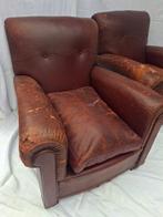 Poltrona Frau - Fauteuil (2) - Leder, Hout