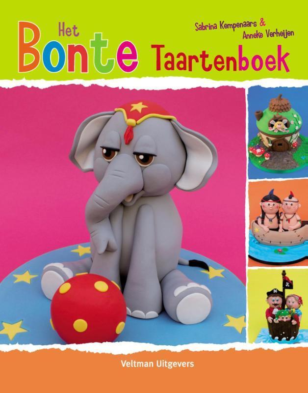 Het bonte taartenboek 9789048309641 Sabrina Kempenaars, Boeken, Kookboeken, Zo goed als nieuw, Verzenden