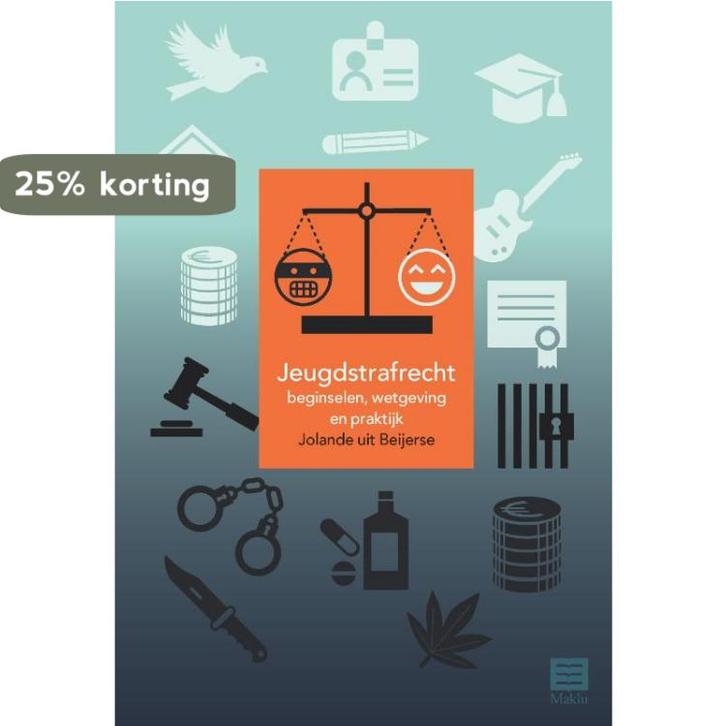 Jeugdstrafrecht 9789046609668 Jolande uit Beijerse, Livres, Science, Envoi