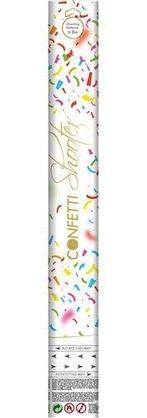 Gekleurde Confetti Kanon 40cm, Verzenden, Nieuw
