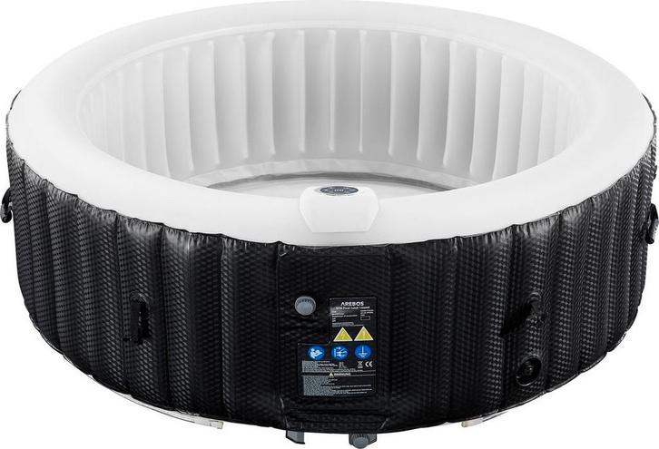 Opblaasbaar bubbelbad - Jacuzzi - 2400W - Ø 208 cm - 6 Perso, Tuin en Terras, Overige Tuin en Terras, Verzenden