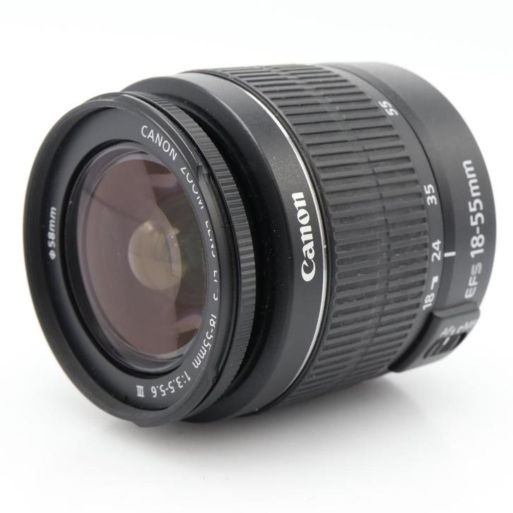 Canon EF-S 18-55mm F/3.5-5.6 III | Tweedehands, Audio, Tv en Foto, Foto | Lenzen en Objectieven, Zo goed als nieuw, Verzenden