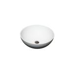 Waskom Loutro Zora Rond 40x40x15.5 cm Hoogglans Wit, Ophalen of Verzenden, Nieuw, Overige typen