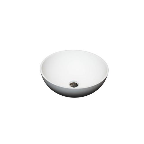 Waskom Loutro Zora Rond 40x40x15.5 cm Hoogglans Wit, Doe-het-zelf en Bouw, Sanitair, Overige typen, Nieuw, Ophalen of Verzenden