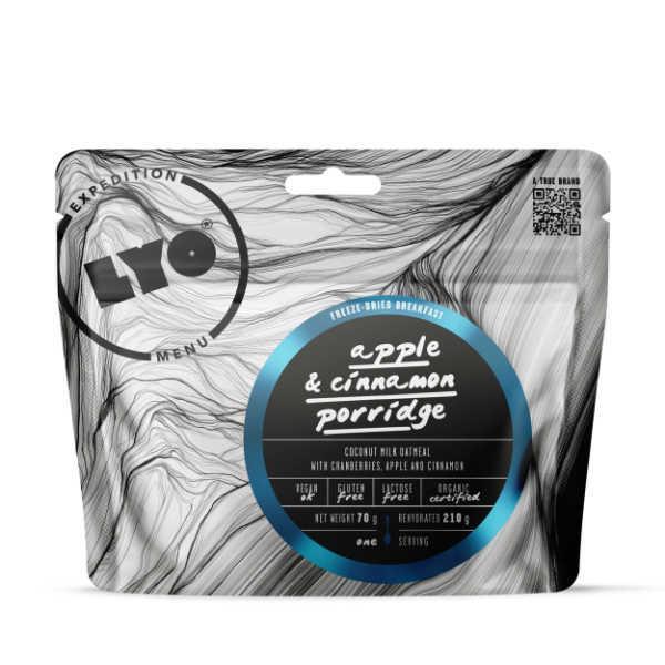 Appel Kaneelpap - 338 kcal - LYOFOOD, Diversen, Levensmiddelen, Verzenden