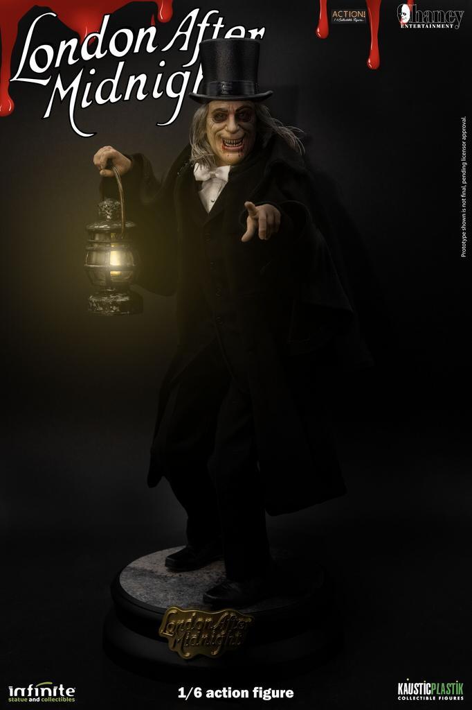 London After Midnight Action Figure 1/6 Lon Chaney 30 cm, Verzamelen, Film en Tv, Ophalen of Verzenden