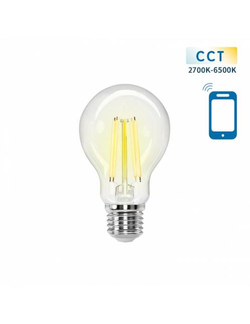 Slimme LED Filament - Dimbaar - E27 - A60| CCT 2700K tot 65, Maison & Meubles, Lampes | Lampes en vrac, Envoi