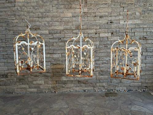 Plafondlamp - IJzer, Antiek en Kunst, Curiosa en Brocante