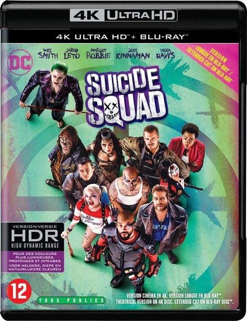 Suicide Squad (4K Ultra HD Blu-ray) op Blu-ray, CD & DVD, Blu-ray, Envoi