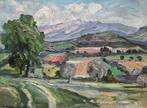 Armenio Mattioli (1920 -2010 ) - Paesaggio, Antiek en Kunst