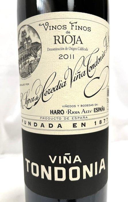 2011 R. Lopez de Heredia, Viña Tondonia - Rioja Reserva - 1, Verzamelen, Wijnen