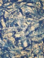 Jürgen Angeler - Blue Golden Cubism - XXL