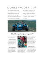 1994 DONKERVOORT CUP LEAFLET ENGELS, Nieuw