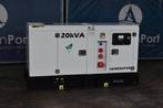 Veiling: Generator Pheatonn GF2-W22 Diesel 20kVA Nieuw, Zakelijke goederen, Machines en Bouw | Aggregaten, Ophalen