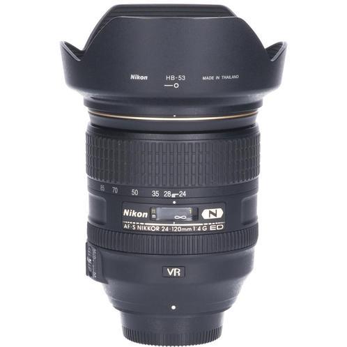 Tweedehands Nikon AF-S 24-120mm f/4.0G ED VR CM3579, Audio, Tv en Foto, Foto | Lenzen en Objectieven, Overige typen, Gebruikt