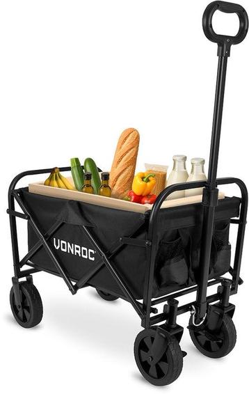 VONROC Bolderkar – Compact model – Opvouwbaar – 60 kg beschikbaar voor biedingen