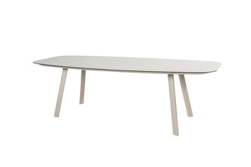 Taste by 4 Seasons Manolo tuintafel barrelvorm latte met