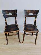 Thonet Mundus - Chaise de salle à manger (2) - Bois - avec, Antiek en Kunst
