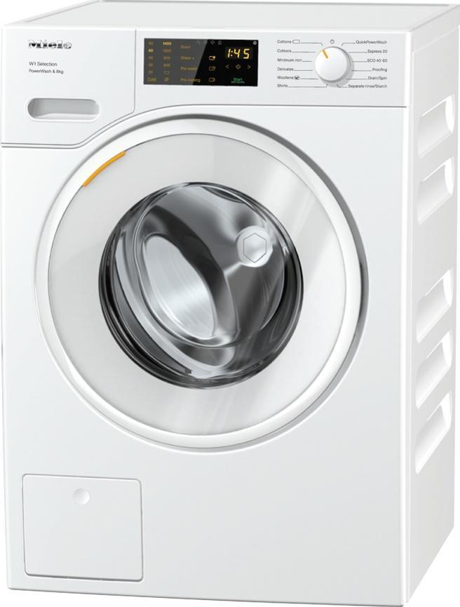 Miele WSD323WCS - Wasmachine - 8 kg - 1400 tpm - PowerWash, Elektronische apparatuur, Wasmachines, Ophalen of Verzenden