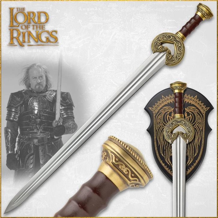 Lord of the Rings Replica 1/1 Herugrim Battle Forged, Verzamelen, Lord of the Rings, Ophalen of Verzenden