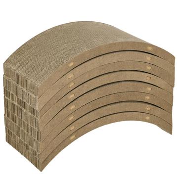 TRUUSK Krabplank voor Katten - Set van 8 Krabkartonnen - Rec beschikbaar voor biedingen