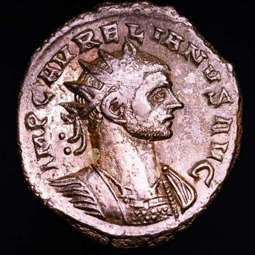 Empire romain. Aurélien (270-275 apr. J.-C.). Silvered