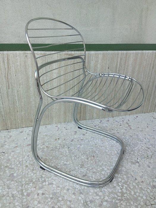 Giorgio Rinaldi - Fauteuil - Metaaldraad hangstoel - Staal,, Antiek en Kunst, Antiek | Meubels | Stoelen en Sofa's