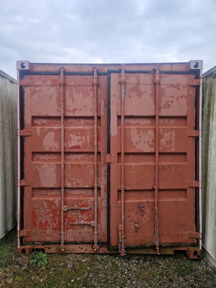 20ft container bruin staal gebruikt (Levering, Articles professionnels, Articles professionnels Autre, Enlèvement ou Envoi