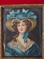 Jean-Baptiste Isabey (1767-1855), Navolger van - Ritratto di, Antiek en Kunst