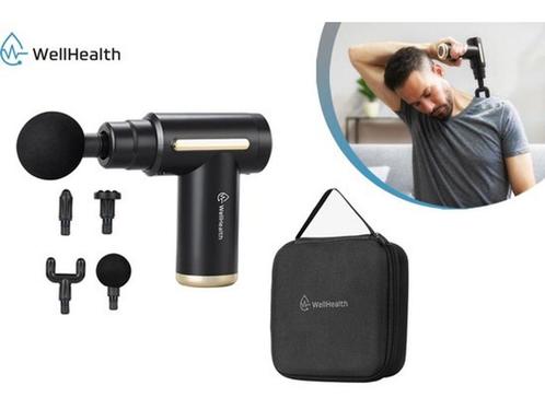 Wellhealth - Oplaadbaar mini massagepistool voor soepele, Huis en Inrichting, Woonaccessoires | Overige, Nieuw, Verzenden