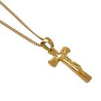 Ketting met hanger - 18 karaat Geel goud, Handtassen en Accessoires, Antieke sieraden