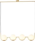 2dekans | Brilliant Hanglamp Glint - 4 Lampen - 120 x 107 x, Huis en Inrichting, Lampen | Hanglampen, Ophalen of Verzenden, Nieuw