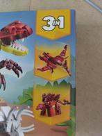Lego Set - Creator - Fierce Dinosaur; Retro Gaming Console, Kinderen en Baby's, Nieuw