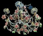 Lustre - maiolica en céramique - Chandelier de style shabby