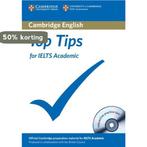 Top Tips for IELTS Academic Paperback with CD-ROM, Livres, Verzenden, Cambridge ESOL