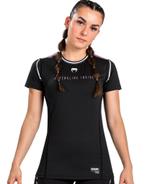 Venum Adrenaline Dry-Tech T-Shirt Dames Zwart Paars, Vêtements | Hommes, Vêtements de sport, Verzenden, Vechtsport