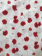 Tissu en coton élégant avec des pavots - Textile - 280 cm -