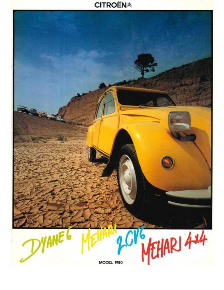 1980 CITROEN PROGRAMMA BROCHURE NEDERLANDS, Livres, Autos | Brochures & Magazines