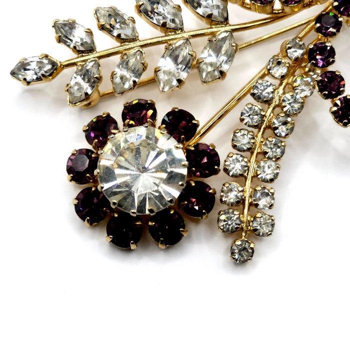 Verguld, Avondcocktailfeest - Broche - Art Deco / Art, Antiek en Kunst, Kunst | Designobjecten