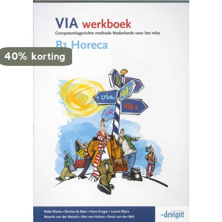 VIA Werkboek B1 Horeca 9789076944951 Rieke Wynia, Boeken, Schoolboeken, Gelezen, Verzenden
