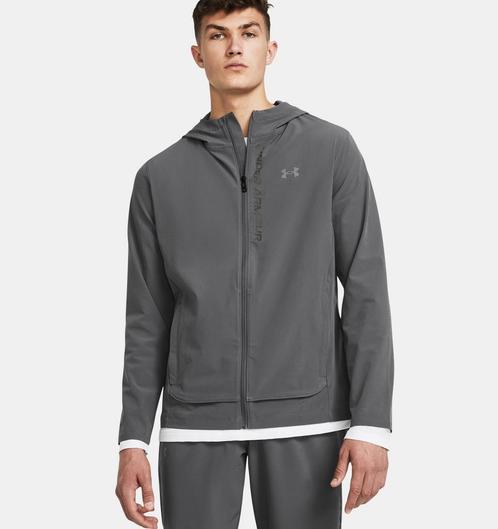 Under Armour Outrun the storm jacket - GRY - Maat SM, Kleding | Heren, Truien en Vesten, Nieuw, Maat 46 (S) of kleiner, Ophalen of Verzenden