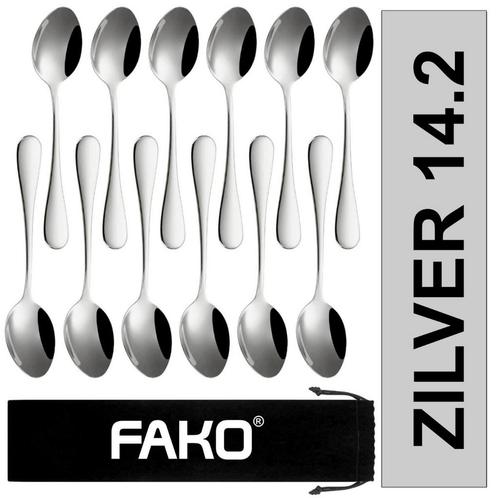 Fako Bijoux® - Koffielepel / Dessertlepel Classic - 14cm -, Maison & Meubles, Cuisine | Couverts, Envoi