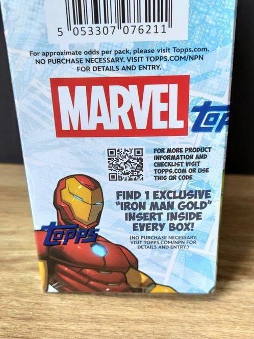 2024/25 Topps Chrome Marvel Value Box - 1 Sealed box -, Verzamelen, Overige Verzamelen