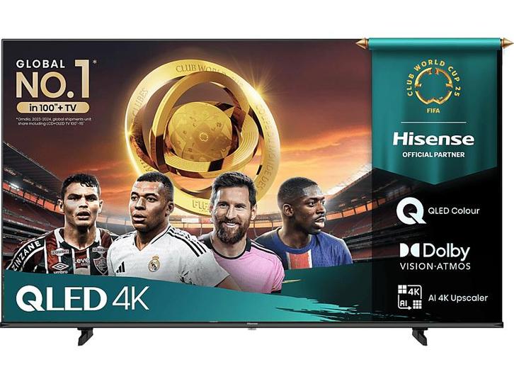 Hisense -   Qled 55 Ultra Hd 4k (2025) - Black, Audio, Tv en Foto, Televisies, 100 cm of meer, 100 cm of meer, Nieuw, Overige merken