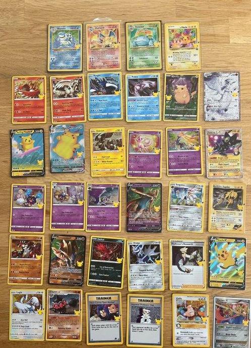 Pokémon - 34 Card - Pokémon - Ho-Oh, Blastoise, Charizard,, Hobby en Vrije tijd, Verzamelkaartspellen | Pokémon